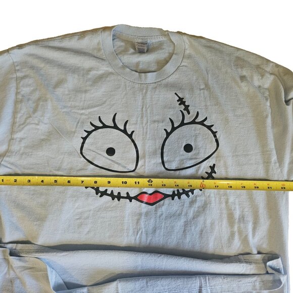 Nightmare Before Christmas Sally Face Y2K Halloween Long Sleeve T Shirt XL - Picture 5 of 7